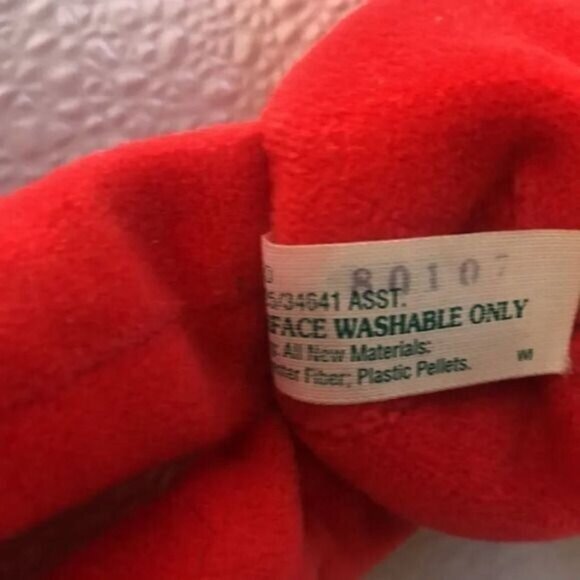 Vintage 1997 Tyco Sesame Street Elmo Plush Toy Stuffed Animal Red - Picture 4 of 13